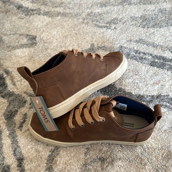 Toms Botas Cupsole Toffee Microsuede Youth 5 shoes - Picture 5 of 7